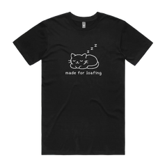 Black front flat lay