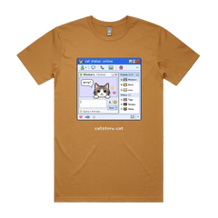 Camel front flat lay