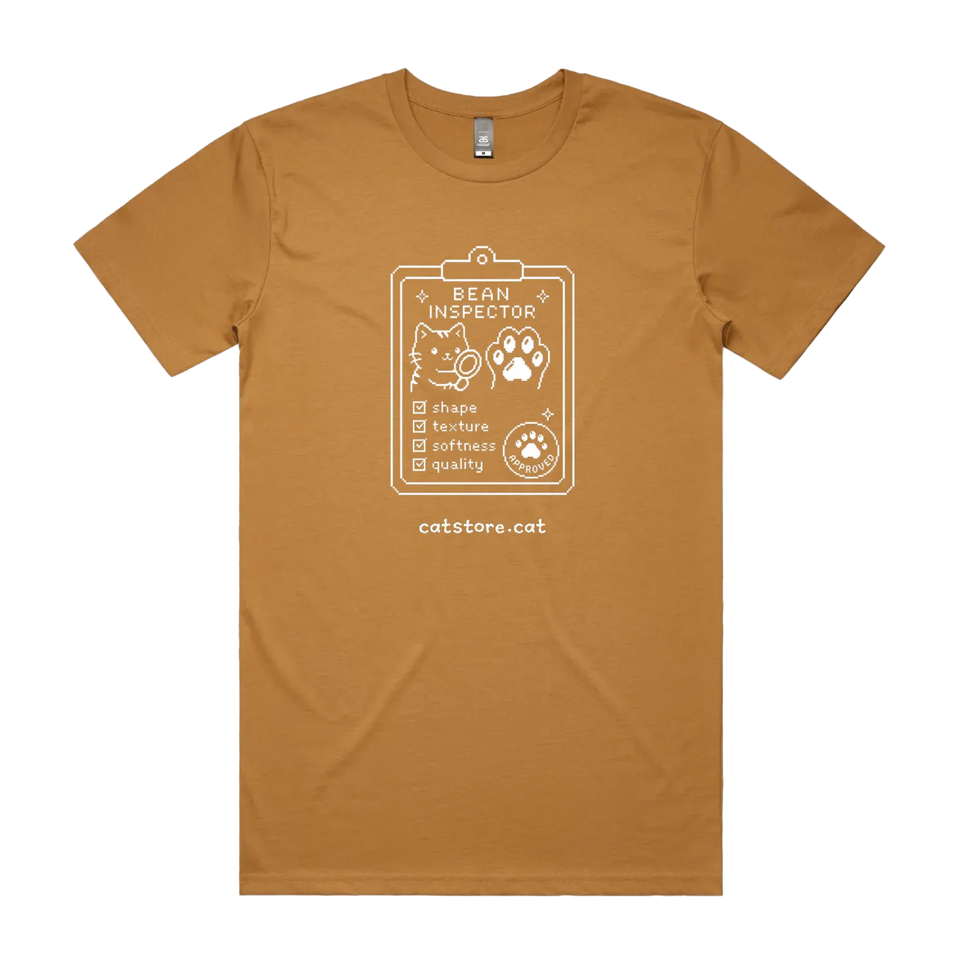 Camel front flat lay