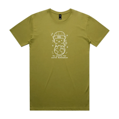 Moss front flat lay