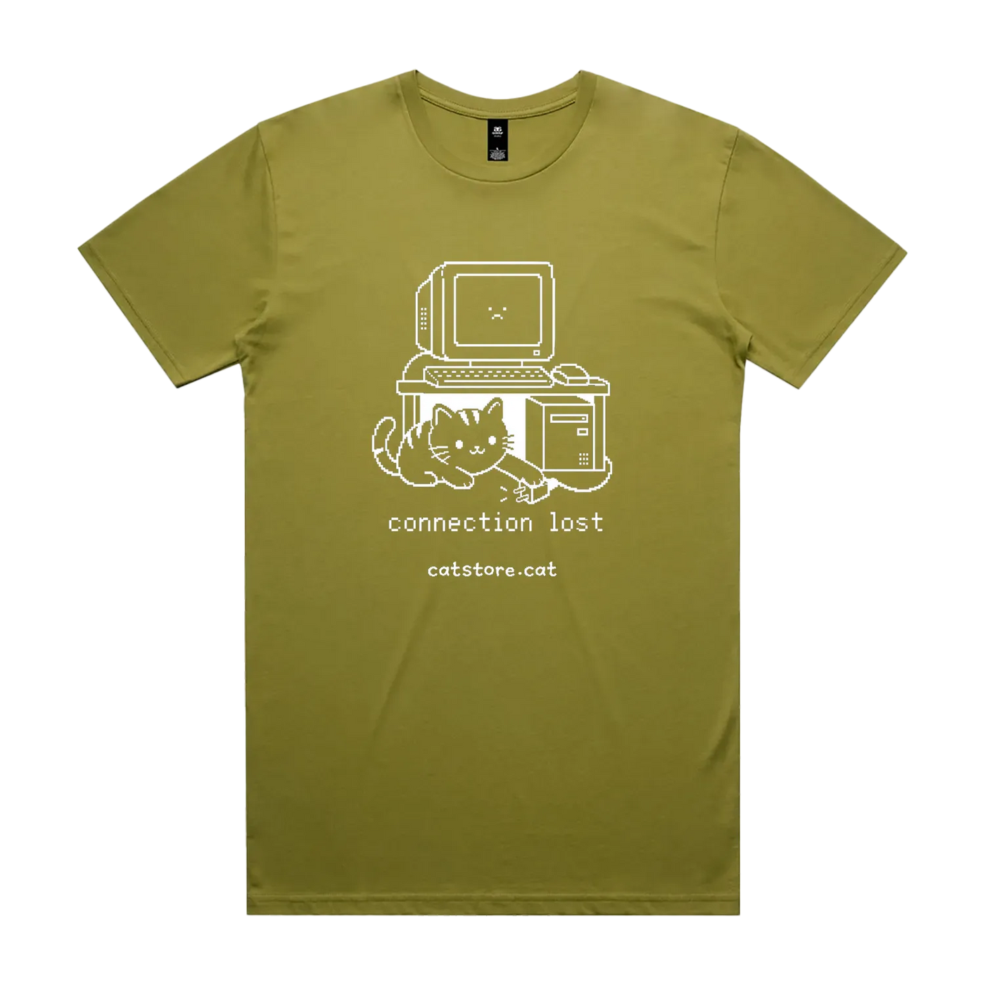 Moss front flat lay