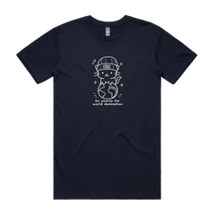 Navy front flat lay