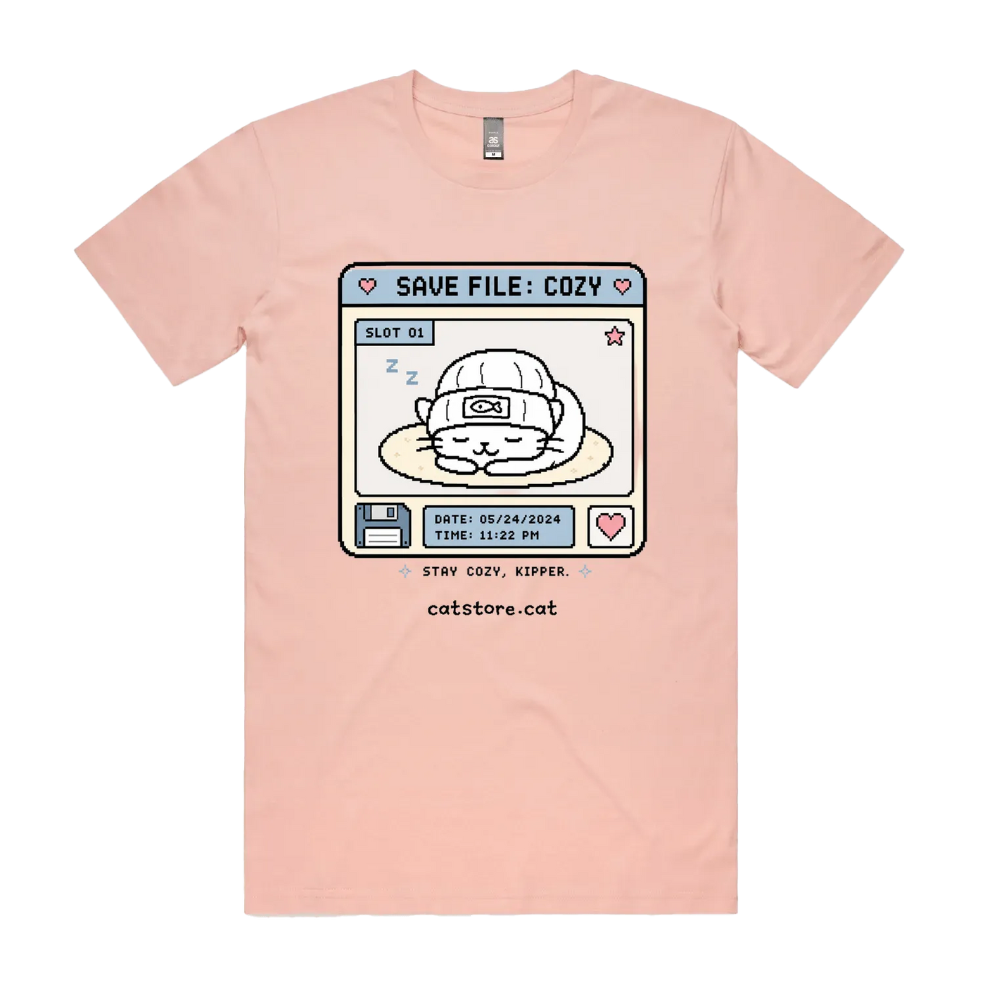 Pale Pink front flat lay