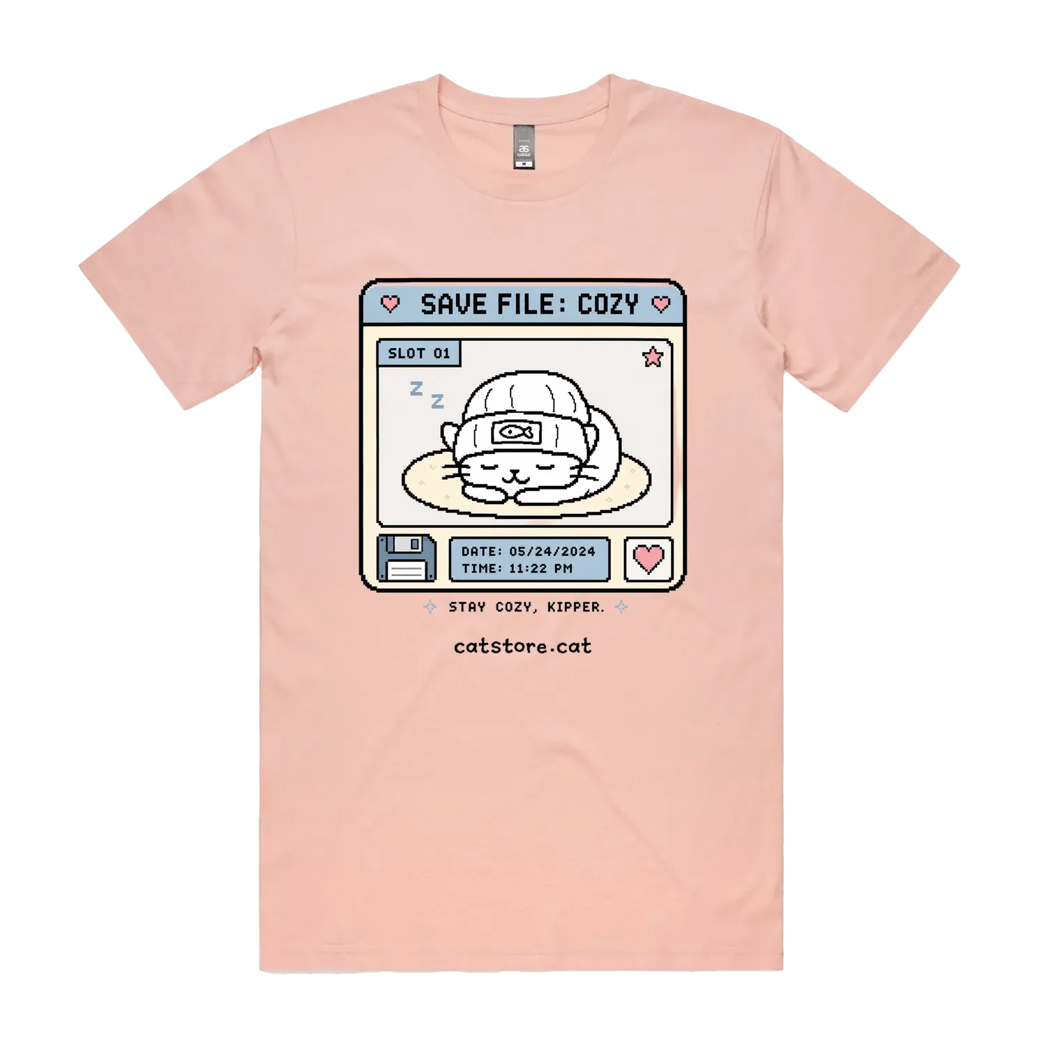 Pale Pink front flat lay
