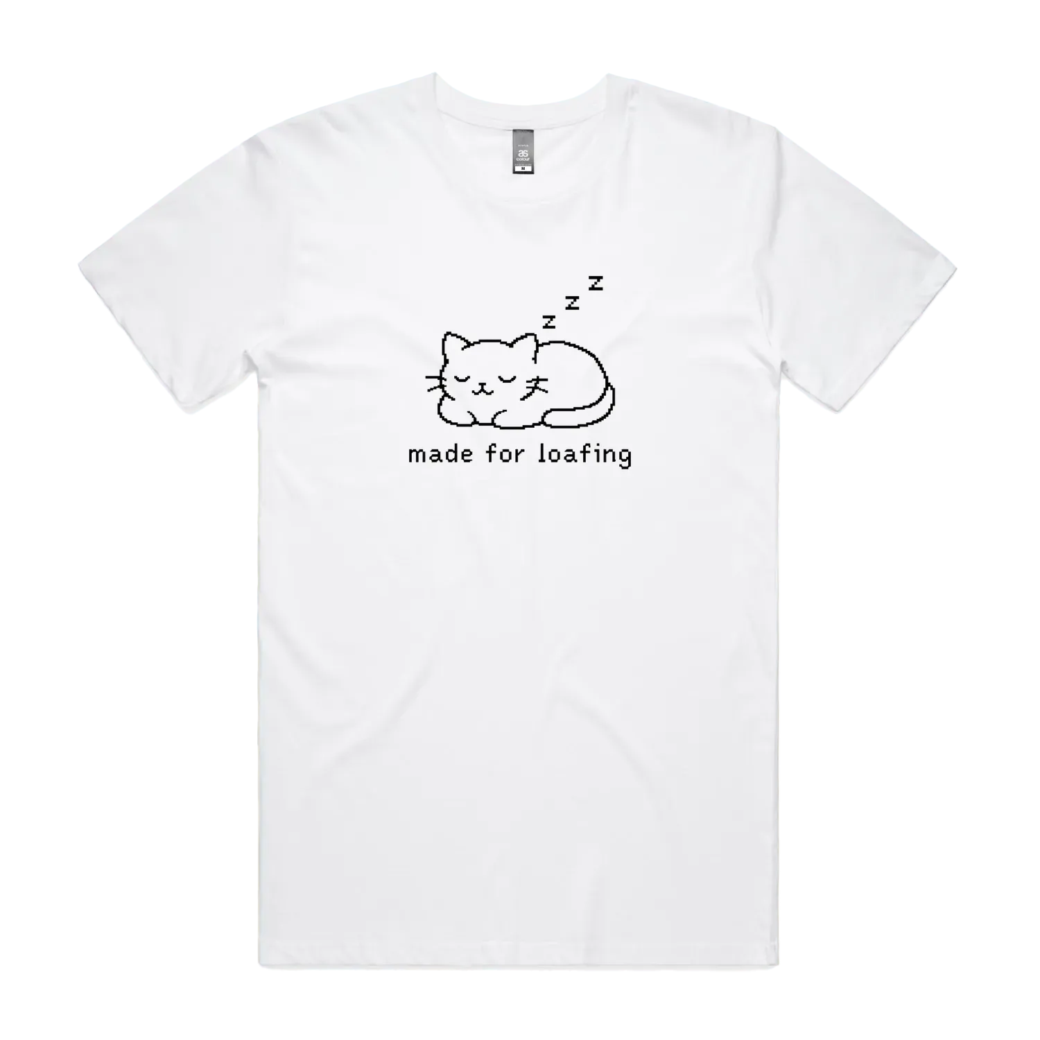 White front flat lay