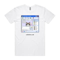 White front flat lay