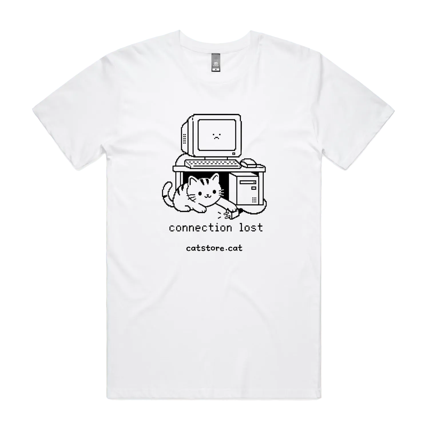 White front flat lay